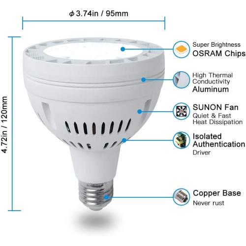 12V 50W LED Pool Light for Inground Swimming Pool, 5000LM Daylight LED Light Bulb Replacement for 300-800W Traditional Bulb, Fit in for Pentair and Hayward Pool Light Fixtures