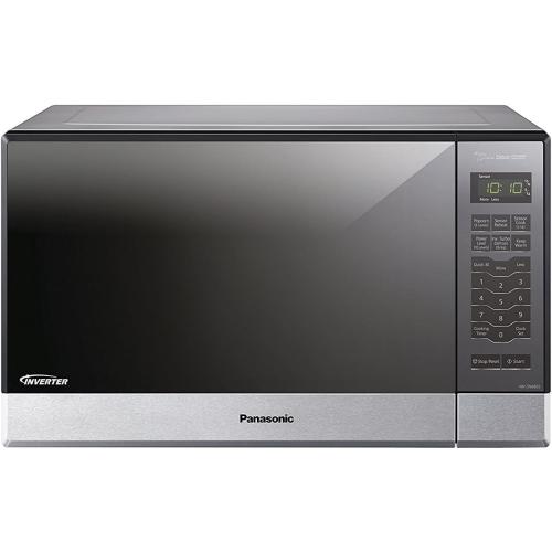 Panasonic Microwave Oven NN-SN686S Stainless Steel Countertop/Built-In with Inverter Technology and Genius Sensor, 1.2 Cubic Foot, 1200W