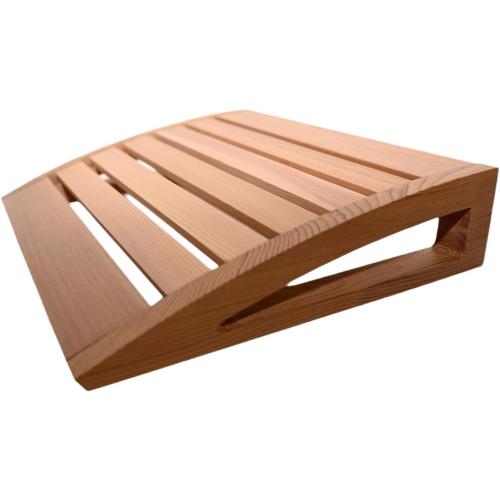 Wooden Headrest Sauna,Neck Support Sauna Supplies Sauna Room Part Ergonomic Sauna Pillow, Wood Support for Bathing,Women Men