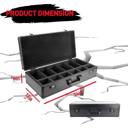 NEW 6 Row 250  Graded Card Case Psa Graded Card Storage Box Psa Slab Case for Graded Cards Cases for Sports Cards Storage
