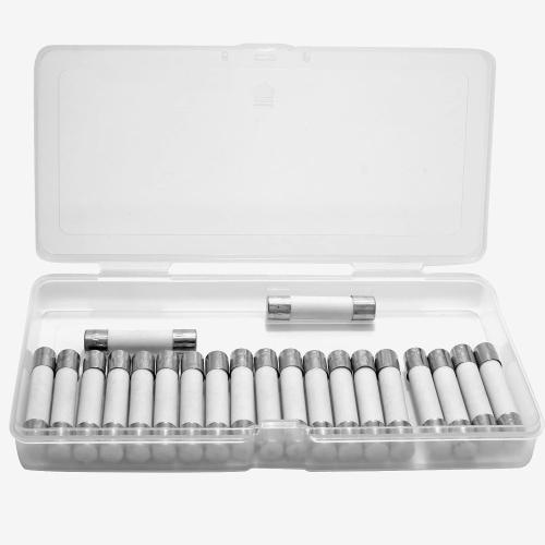 Litoexpe 20-Pack 20A 250V Ceramic Time Delay Fuses