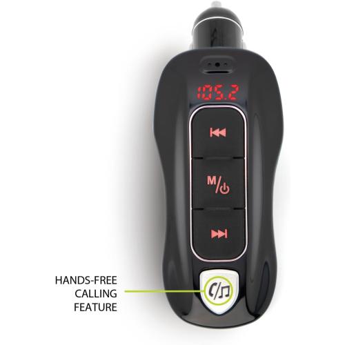 Bracketron Roadtripper Sound Bluetooth Enabled FM Transmitter Connect Phone Audio to Cars Trucks RVs Buses Boats Radio Speakers