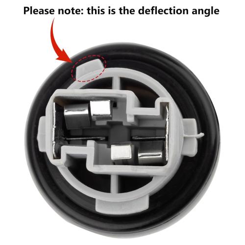 Front Turn Signal Light Socket with Pigtail Connector Fit for Toyota 4Runner C-HR Camry Corolla Highlander Prius RAV4 Tacoma Lamp Bulb Plug Holder and Wire Harness Replace OE 90075-60028 2PCS