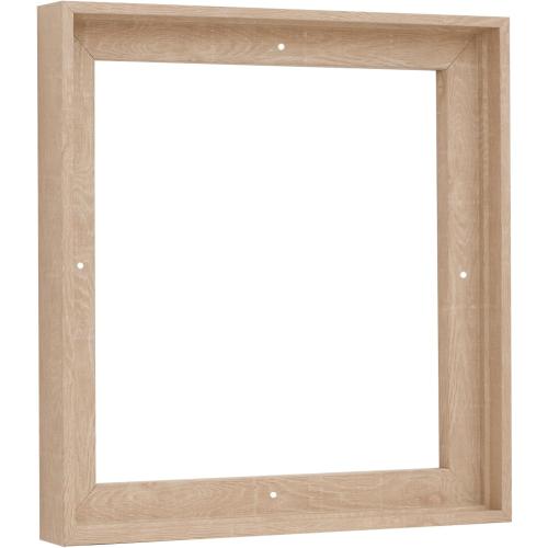Pixy Canvas Floater Frame 16x16 for 3/4 (0.75) inch Deep Canvas Paintings/Canvas Prints/Wood Canvas Panels/Wall Art/Wall Decor/Home Decor/Artwork (Nordic White Oak, 16 x 16 inch, Square)