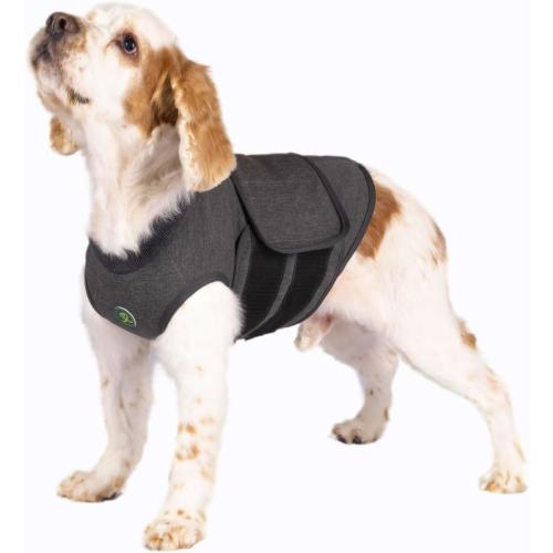 Calming Vest: Anxiety and Stress Relief for Dogs - Dog Anxiety Relief Calming Vest (Medium), Gray
