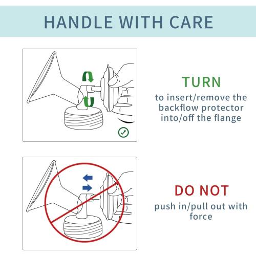 Pump Parts Compatible with Spectra S1/S2/9 Plus, Not Original Accessories, Full Set Replacements Include 18mm Flanges, Duckbill Valves, Backflow Protectors, Tubings and Bottles