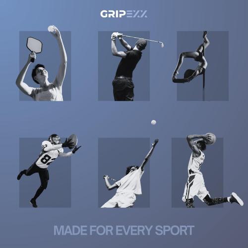 Sports Hand Grip Spray (4oz)- Boost Performance, Enhance Control and Maximize Grip - for Athletes: Tennis, Football, Pole Dancing, Basketball, Baseball, Golf, etc- Natural Rosin-Based Formula