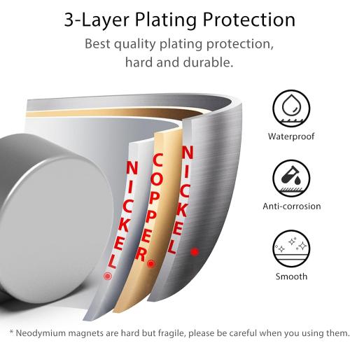 Strong Neodymium Rare Earth Magnets, 0.23x0.12 Inch, 120 PCS