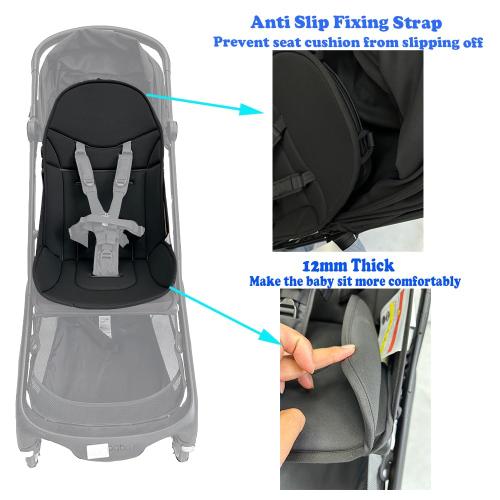 Stroller Seat Liner, Accessories Replacement Cushion Compatible with Bugaboo Butterfly and Bugaboo Bee Stroller, 3D Mesh Fabric (3D Mesh Fabric)