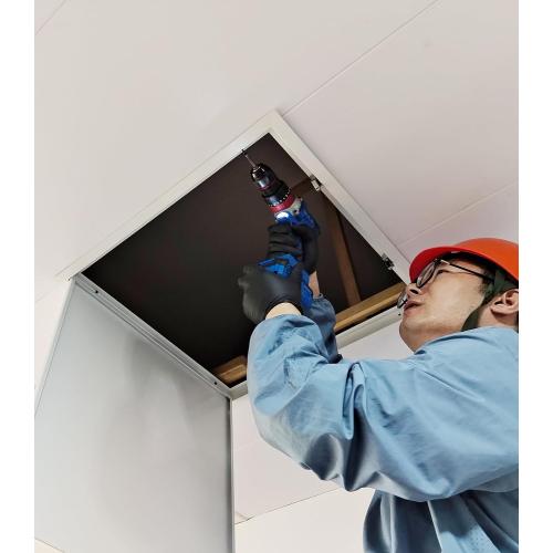 Fengze Metal Thickness 1.2mm Access Panel 24 x 24 Inch Spring Loaded - Strong Steel with Touch Latch No Key Needed