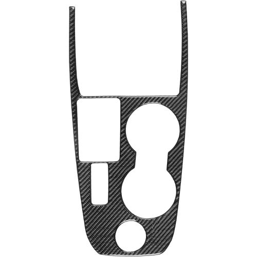 NVCNX Real Premium Carbon Fiber for Nissan Rogue Accessories 2021-2026 2022 2023 2024 2025 SV SL S Platinum Rock Creek Car Center Console Gear Shift Panel Cover Interior Trim Sticker 1PC not for FWD