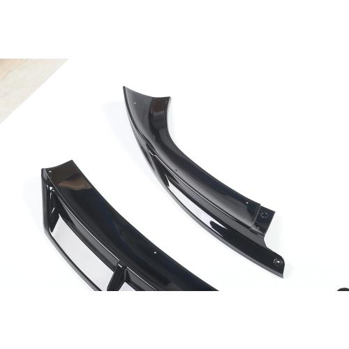 Front Bumper Lip Front Splitter Spoiler Front Wing Fit for 2024-2025 Tesla Model 3 Highland Facelift Accessories (Glossy Black)