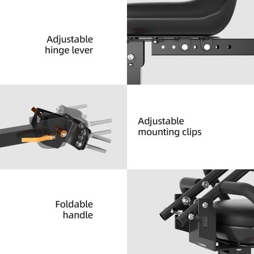 Bike Child Seat,Front Mount Detachable Bicycle Kids Seat, Child Seat with Shock Absorbing Pedal Guardrail，Suitable for Pedal Scooter Motorcycle Bicycle