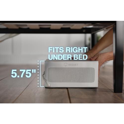 BedJet 3 Climate Comfort for Beds, Cooling Fan   Heating Air (Single Temp. Zone Any Size Bed or Mattress)