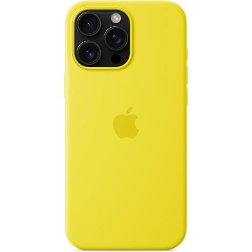 Apple iPhone 16 Pro Max Silicone Case with MagSafe and Camera Control: Lightweight Phone Case, Wireless Charging Compatible, Smooth Matte Finish; Star Fruit