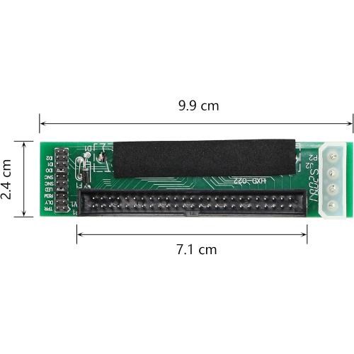 CERRXIAN SCSI SCA 80 Pin Female to IDE 50 Pin Male Adapter Converter for Hard Disk, Computer