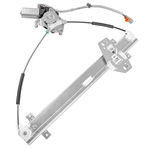 Obaee Window Regulator with Motor Front Right Passenger Side, OE 748-132 | Compatible with Honda Element 2003 2004 2005 2006 2007 2008 2009 2010, Replace 72210SCVA02, 72210-SCV-A02, (2 pins)