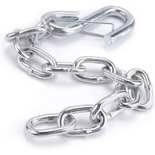 Bow Safety Chain 15 Galvanized Steel with S-Hook Lock Trailer Safety Chain