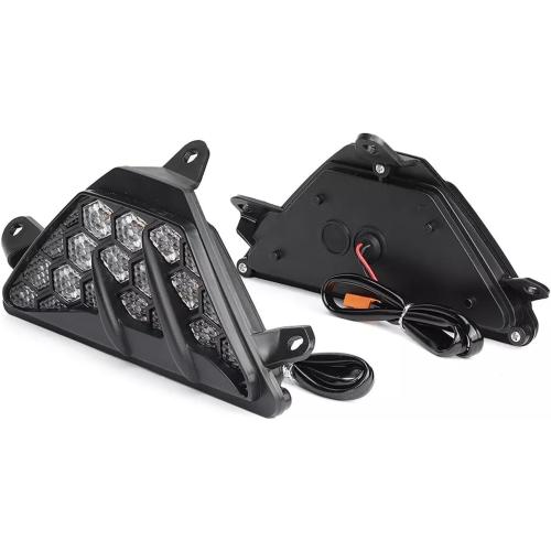 GearUp LED Front Turn you for KAWASAKI NINJA 400 2018-2023,for NINJA 300 2013-2017,for NINJA 650 2012-2023 Amber Turn Signal White Daytime Running Lights