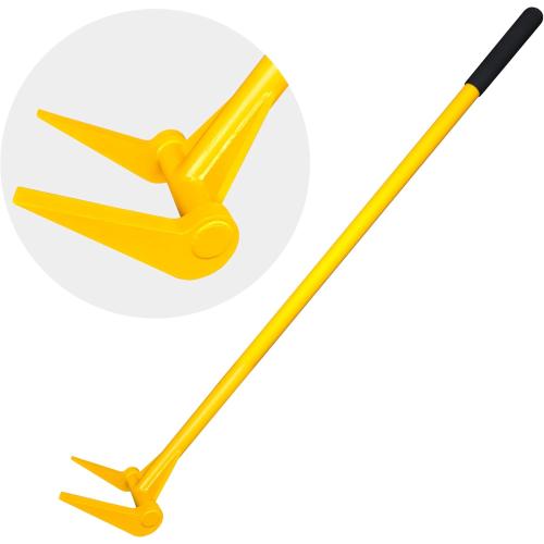 Pallet Buster 45 with Handle, Deck Board Removal Tool, Non-Slip Grip Wrecking Pry Bar, Multi-Purpose Durable Pallet Breaker, Designed for Use with Loads Under 200 lbs