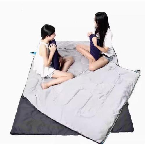 Double Sleeping Bags for Adults - Cold Weather Sleeping Bags for Adults,Backpacking Gear Must Haves for Youths Teens Boys Girls Mountaineering Outdoor Hiking