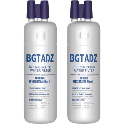 Water filter for WRS315SDHZ02, WRS325FDAM04, WRS571CIHZ01, WRS555SIHZ06, WRS325FDAW04, WSF26C3EXF01, WRS325SDHZ00 Replacement-2PK Vivena