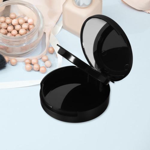 BESTOYARD Hidden Makeup Powder Puff Diversion Case – Realistic Powder Puff Disguise for Cash, Jewelry & Pills – Waterproof PP Storage Box (2.87 x 2.87 x 0.7) for Home, Office, Travel & Daily