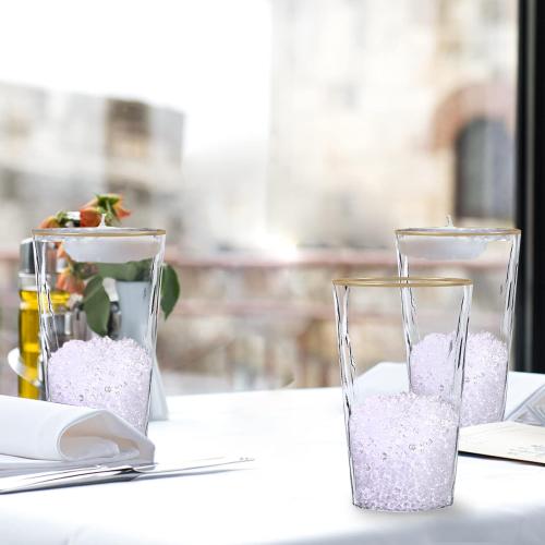 FUTUREPLUSX Fake Diamonds, 10000 PCS Mini Clear Diamonds Decoration Acrylic Crystal Vase Fillers Table Scatter Confetti Gems for Wedding Bridal Shower Birthdays Graduation Party Home Decor