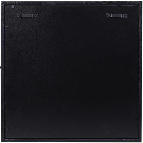 15x15x4 Shadow Box, Exterior Depth 4in Extra Deep Shadow Box Frame for Pictures, Photos and Keepsake(Black)