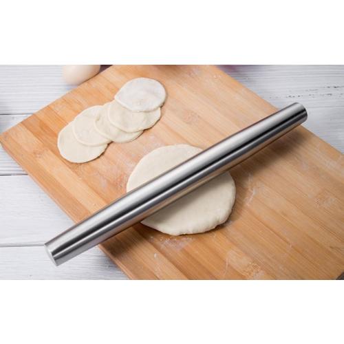 1 Pieces Stainless Steel Ravioli Rolling Pin,9Dumpling Rolling Pin For Dough,Use for Baking,Pie,Cookie,Fondant,Dumpling,Ravioli, and Pizza Dough Kitchen Picnic Tools (9)