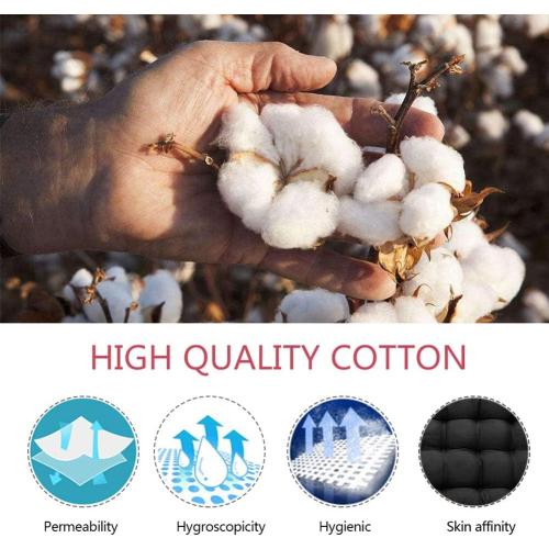 51.2x19.7 Indoor/Outdoor Bench Cushion Cotton Garden Furniture Loveseat Cushion, Patio Wicker Seat Cushions for Lounger Garden Furniture Patio Lounger Bench (Red)