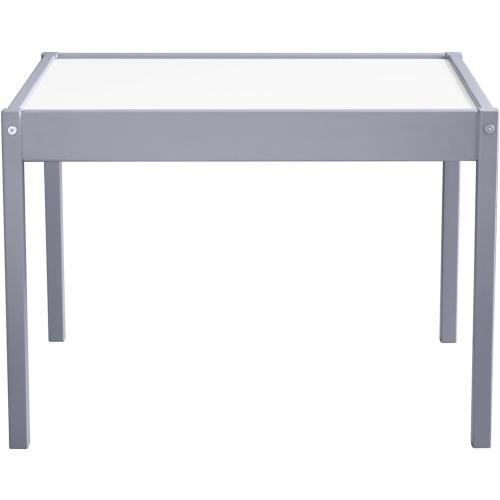 Baby Relax Hunter 3-Piece Kiddy Table & Chair Kids Set, Grey