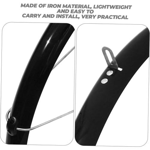 1set Mountain Bike Mudguard Cycling Rear Mudguards for Full Coverage Easy to Install and Clean for Off- and Daily Rides