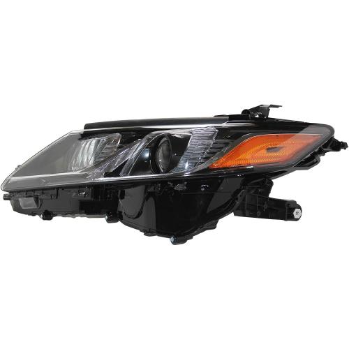 LED Projector Headlight Headlamp Compatible with 2018 2019 2020 2021 2022 Toyota Camry L LE SE DOT/SAE-Certified Replace for TO2502255 (Left Driver Side)