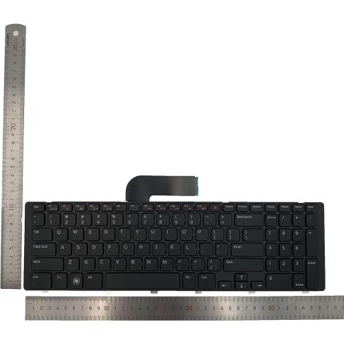 Laptop Replacement US Layout Keyboard for Dell 17R N7110 L701X L702X 5720 7720 XPS 17 L702X 3750 Black Frame