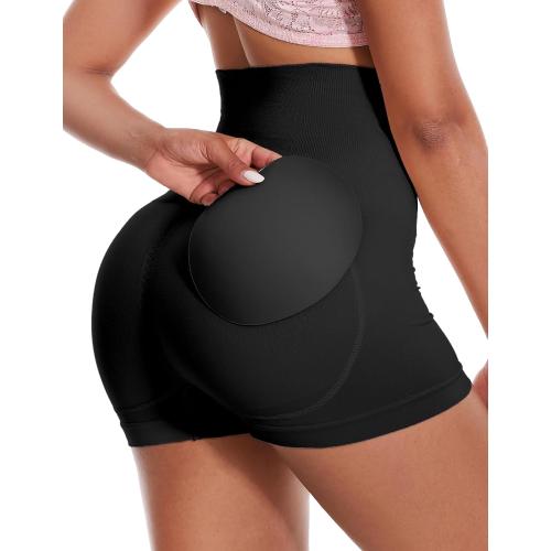 Zimi Collection Tummy Control High Waist Butt Lifter Panties Padded Underwear for Women Hip Enahncer Body Shaper Boyshort
