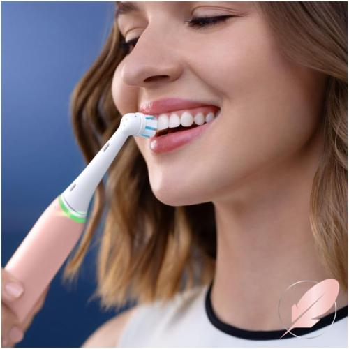 Oral-B iO Series Gentle Care Electric Toothbrush Replacement Brush Heads for an Oral-B Electric Toothbrush, 4 Count, White