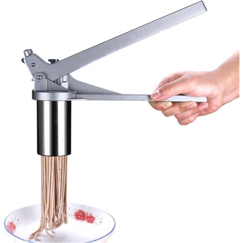 Noodle Maker, FantasyDay Heavy Duty Stainless Steel Manual Pasta Maker Machine Kitchen Tool -Professional Fresh Pasta Machine Lasagne Spaghetti Tagliatelle Ravioli Maker with 7 Cut Press Blade Setting