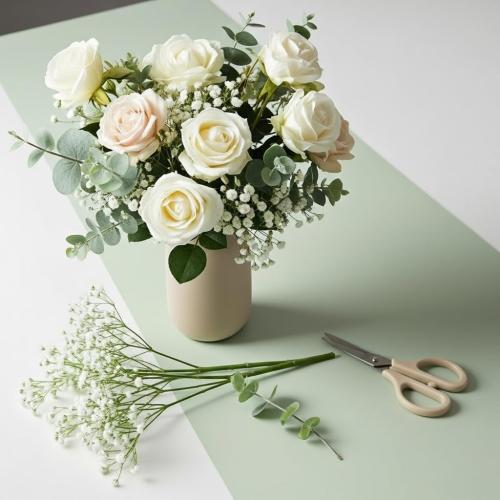 Sukh 10PCS Baby Breath Artificial Flowers Fake Babys Breath Gypsophila Flowers Bulk Realistic Artificial Flowers Bouquet Flores Artificiales para Decoracion for Wedding Party Home Decoration