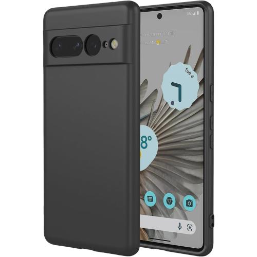 Case for Pixel 7 Pro Google 7 Pro Liquid Silicone Phone Case Soft Microfiber Lining Anti-Scratch Shockproof Protective Phone Cover for Google Pixel 7 Pro,*Pink*