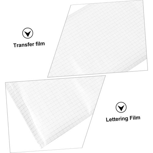 CIMAXIC DIY Transfer Film Self-Adhesive Vinyl Film Grid Membrane Shirts Shoes Bags DIY Quality Designs