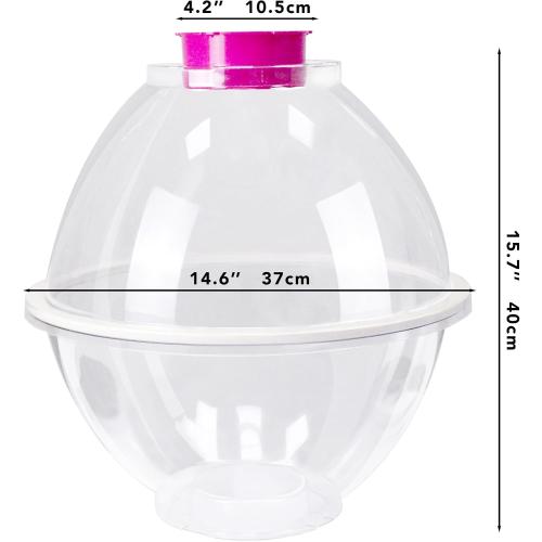 Hot Pink Balloon stuffing tool kit Balloon Stuffing Machine Stuffer Set for Filling Gift Decoration DIY Stuff Balloons Dia. 37cm Stuffing Balloons