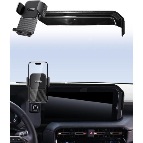 SKYLOTEC Car Phone Holder for Toyota Land Cruiser LC250 2024 2025 Accessories 8/12.3-Inch Screen Fixed Clip, Automobile Cradles Phone Mount, Cell Phone Base Not Block Air Vent