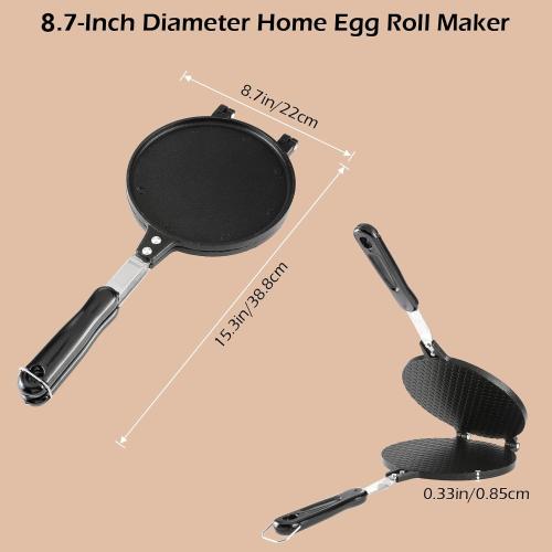 Waffle Cone Maker Ice Cream Cone Maker Household Waffle Maker Non-stick Egg Roll Maker for DIY Ice Cream Waffle Cone Desserts
