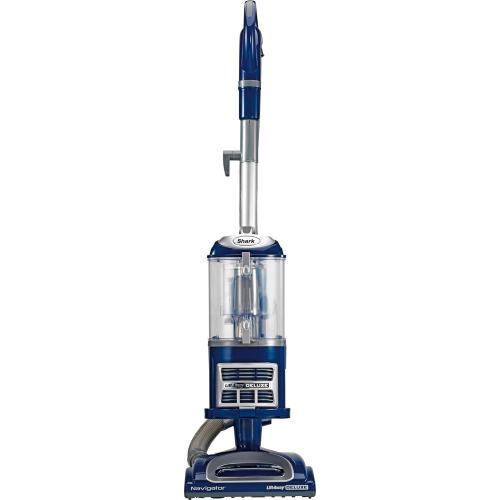 Shark NV360 Navigator Lift-Away Deluxe Upright Powerful Suction Vacuum for Hardwood Floor, Carpet, Muti-Surface Spotless Cleaning with Large Dust Cup Capacity, Swivel Steering, Blue (Renewed)