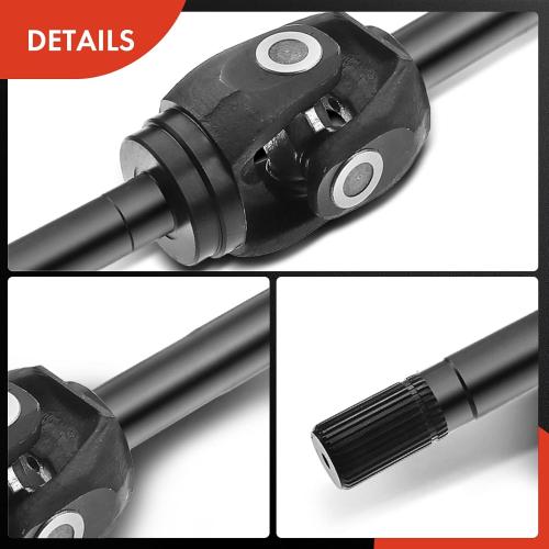 Pair (2) CV Axle Shaft Assembly Compatible with Ford Models - Excursion 2000-2005, F-250/F-350/F-450/F-550 Super Duty 1999-2004 - Front Left and Right
