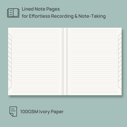 POPRUN Monthly Planner 2026-2027, Large-8 x 10, 18 Month Calendar Book
