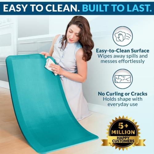 ComfiLife Anti Fatigue Floor Mat – 3/4 Inch Thick Perfect Kitchen Mat, Standing Desk Mat – Comfort at Home, Office, Garage – Durable – Stain Resistant – Non-Slip Bottom