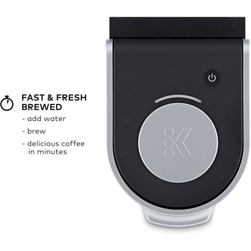 Keurig K-Mini Single Serve K-Cup Pod Coffee Maker, 6 to 12oz Brew size, with Cord Storage, Perfect for Small Spaces, Black