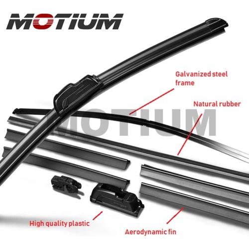 MOTIUM OEM QUALITY Premium All-Season Windshield Wiper Blades (22 18 pair for front windshield)